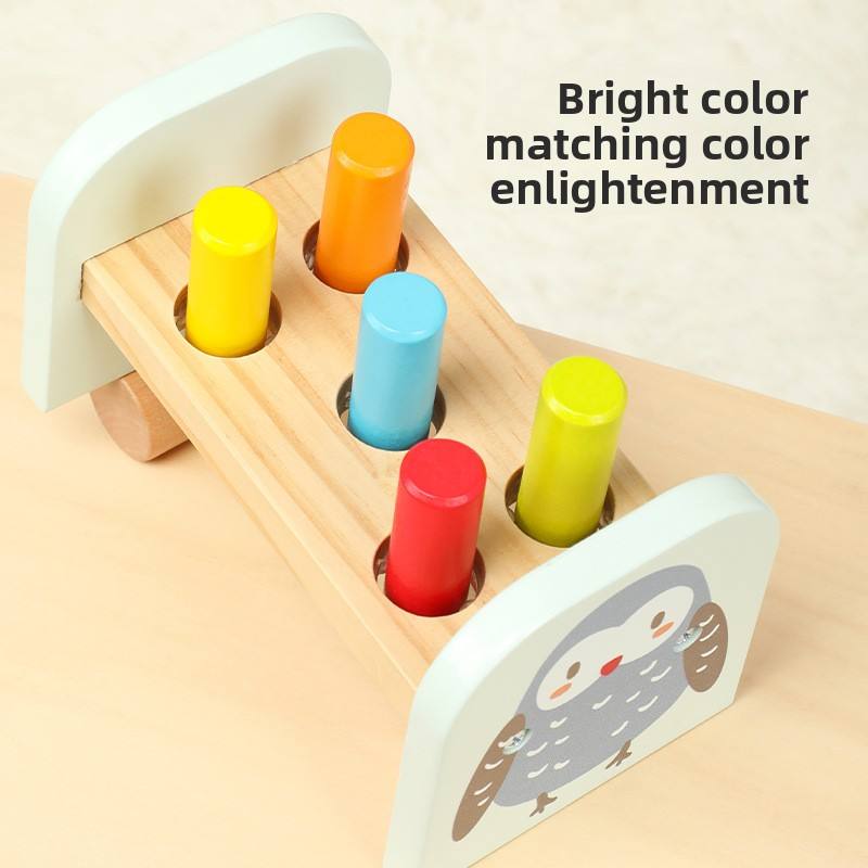 Wooden Knocking Pile Toy  SL-A-102